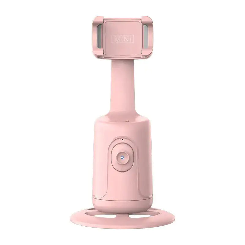 Automatisk ansiktsspårningsstativ 360° roterande automatiskt spårningsstativ, ingen app, telefonkamerastativ med fjärrkontroll och gestkontroll, uppladdningsbart smart fotograferingsställ för livevideoinspelning TikTok
