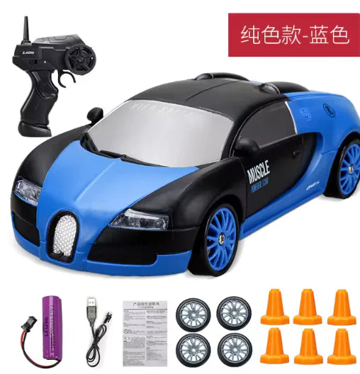 RC-Auto mit Turboantrieb und 4WD