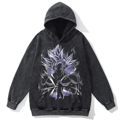 Kapuzenpullover japanischer Anime Dragon Ball