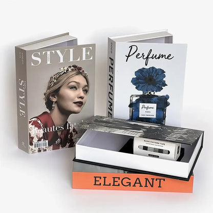 Fashion Art – zu öffnende gefälschte Bücher zur Dekoration