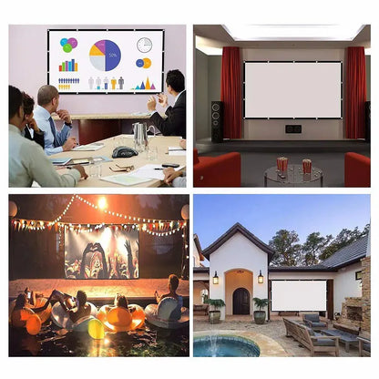 Tragbarer Projektorvorhang für Heimkino und Büro