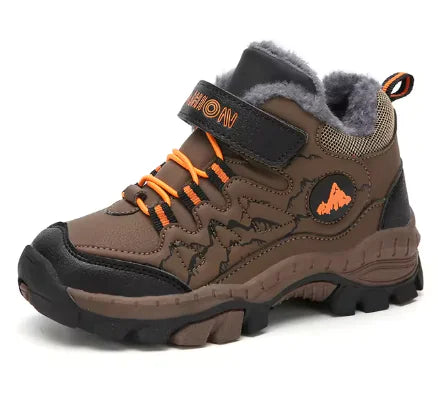Winter-Schneestiefel für Kinder mit Fellfutter