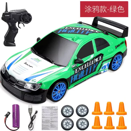 RC-Auto mit Turboantrieb und 4WD