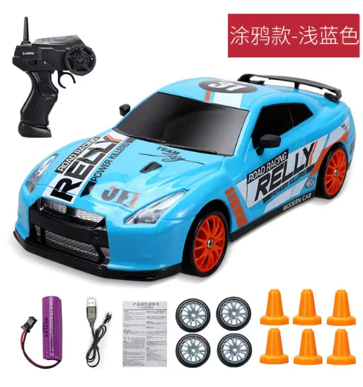 RC-Auto mit Turboantrieb und 4WD