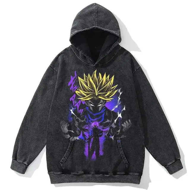 Kapuzenpullover japanischer Anime Dragon Ball