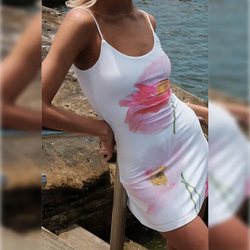 Elegant Summer Mini Dress