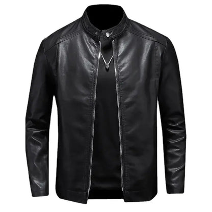 Herbst Lederjacke