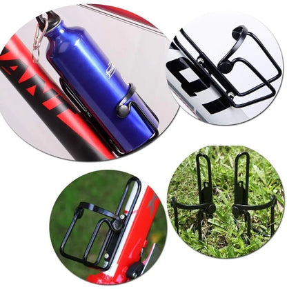 2 Packs Bike Wasser Flasche Käfige Fahrrad Leichte Aluminium Legierung Flasche Halter