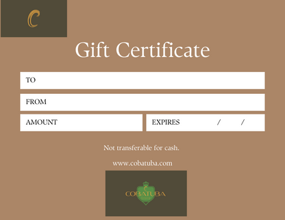 Geschenkkarte für den Cobatuba Store