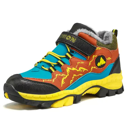 Winter-Schneestiefel für Kinder mit Fellfutter