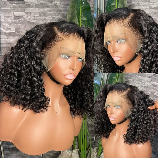 Wave Hair Wig 250% Density Short Deep