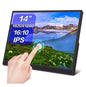 Tragbarer Touchscreen-HD-Monitor mit 14/15,6/16 Zoll