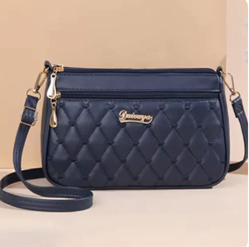 Elegante Umhängetasche mit Rautenmuster