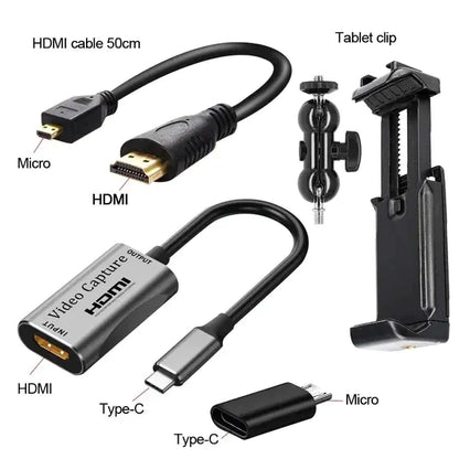 C-USB-HDMI-Adapter. Kamera-Monitor-Camcorder-HDMI-Adapter