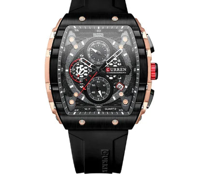 Above Brand Herren Luxus Quadrat Quarz Uhren
