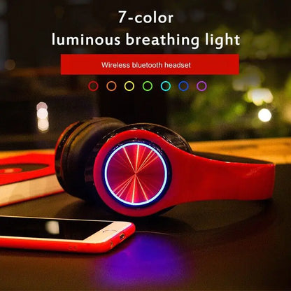 Super Bass Drahtlose Bluetooth Kopfhörer Faltbare Stereo Ohrhörer Headsets Mic