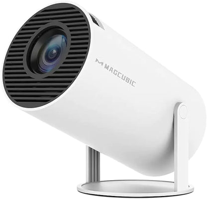 Projector MAGCUBIC 4K 1080P Support, Portable Projector WiFi6 BT 5.0 Android 11, Smart Projector Auto Horizontal Correction,180°Rotatable Outdoor Movie Projector Compatible with Phone
