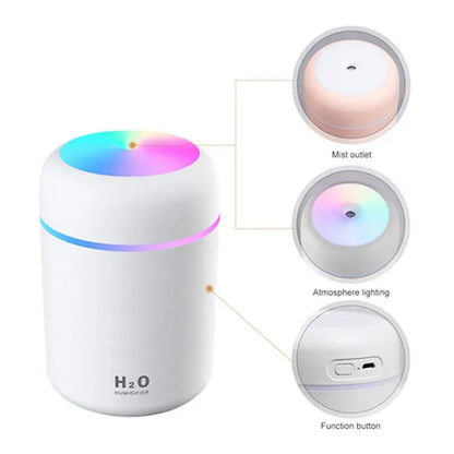 Mini-Luftbefeuchter Aroma-Diffusor für ätherische Öle