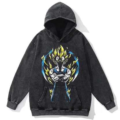 Kapuzenpullover japanischer Anime Dragon Ball