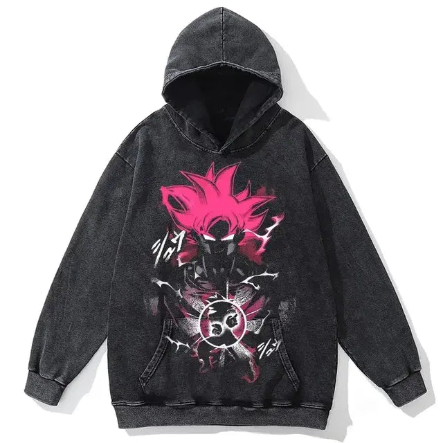 Kapuzenpullover japanischer Anime Dragon Ball