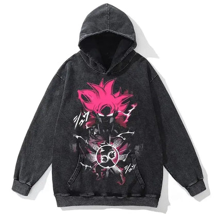 Kapuzenpullover japanischer Anime Dragon Ball