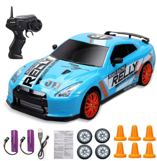 RC-Auto mit Turboantrieb und 4WD