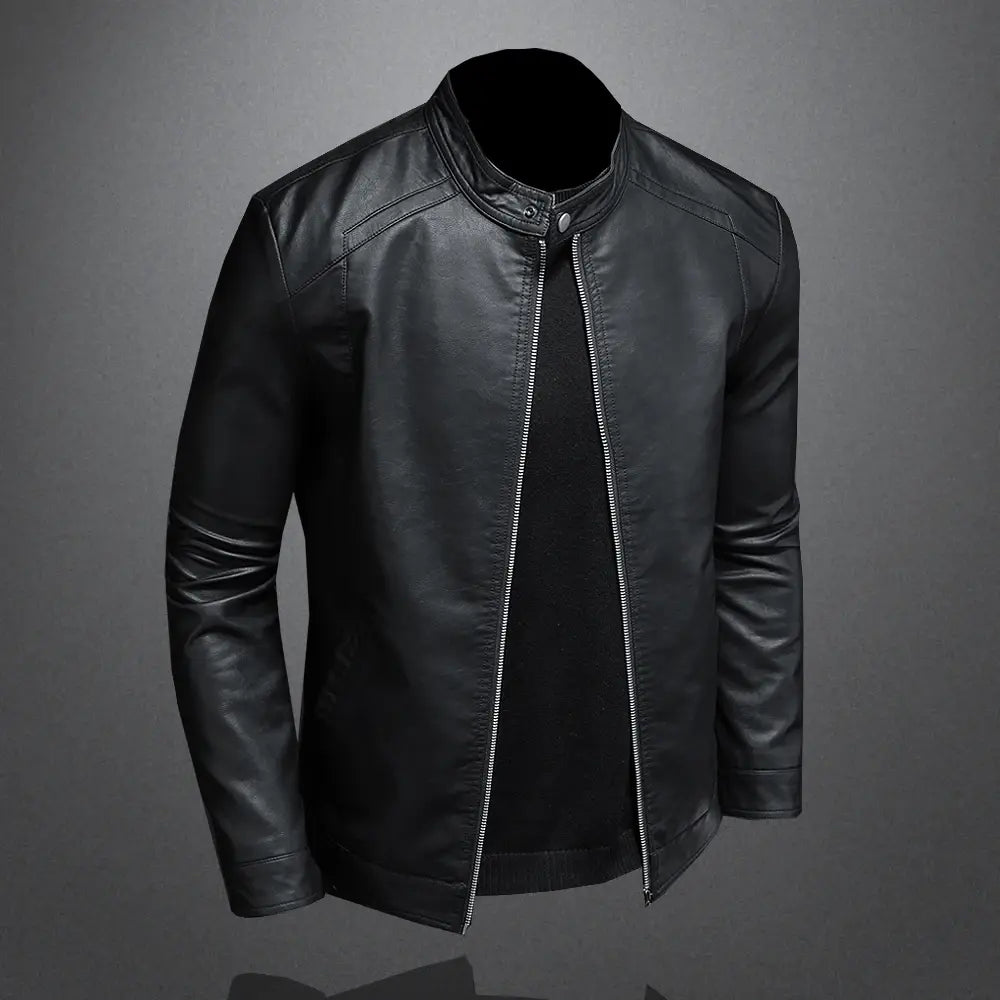 Herbst Lederjacke