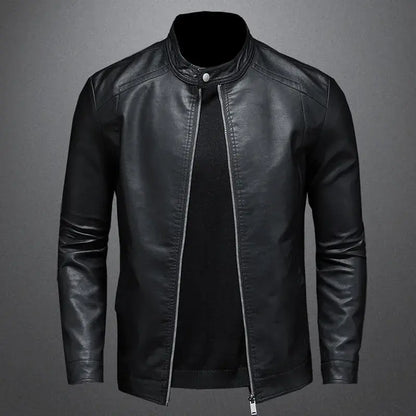Herbst Lederjacke