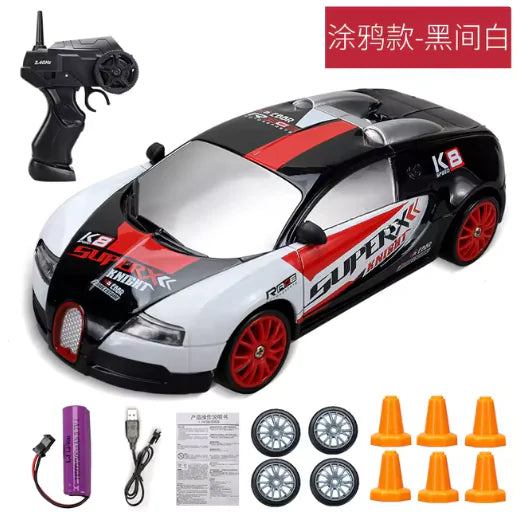 RC-Auto mit Turboantrieb und 4WD