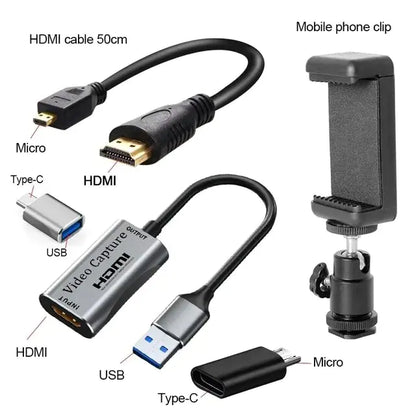C-USB-HDMI-Adapter. Kamera-Monitor-Camcorder-HDMI-Adapter