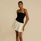 Slim Folds Bodycon Splice Dress