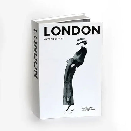 Fashion Art – zu öffnende gefälschte Bücher zur Dekoration