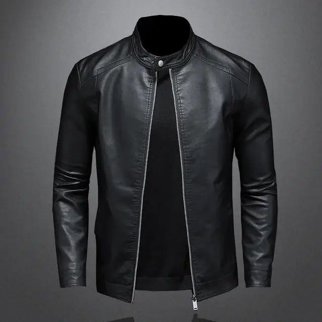 Herbst Lederjacke