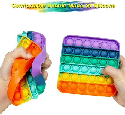 Popit Zappeln Spielzeug Push Bubble Sensory Stress Relief Kinder Familienspiele Quadratisches Spiel