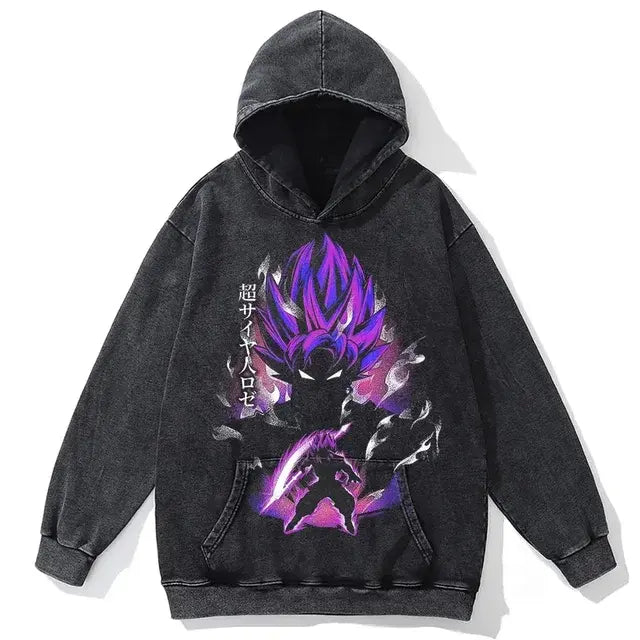 Kapuzenpullover japanischer Anime Dragon Ball