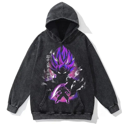 Kapuzenpullover japanischer Anime Dragon Ball