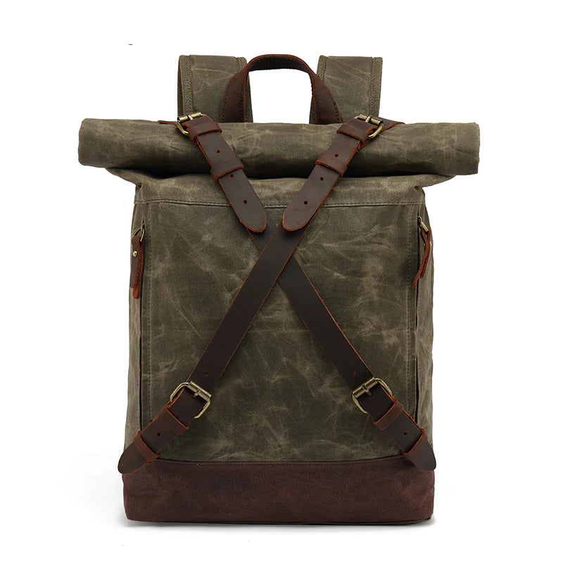 Wasserdichter Canvas-Rucksack