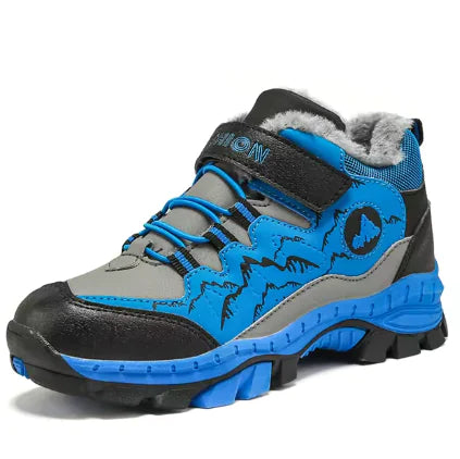 Winter-Schneestiefel für Kinder mit Fellfutter