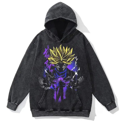 Kapuzenpullover japanischer Anime Dragon Ball
