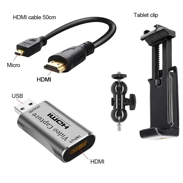 C-USB-HDMI-Adapter. Kamera-Monitor-Camcorder-HDMI-Adapter