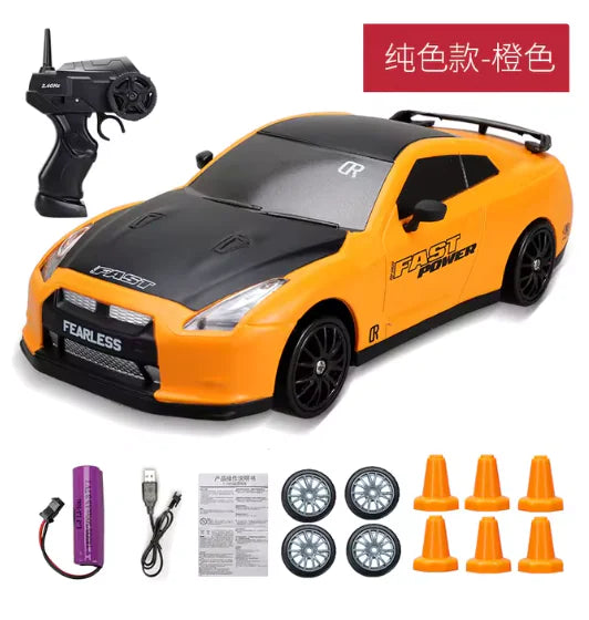 RC-Auto mit Turboantrieb und 4WD
