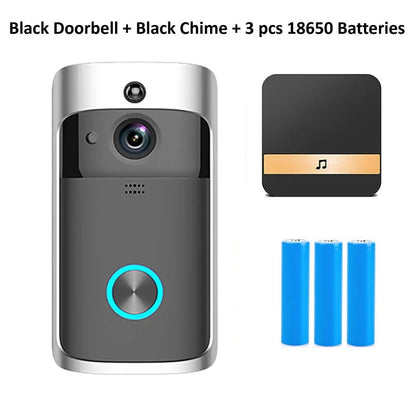 Ring Video Doorbell WI-FI – 1080p HD-Video, verbesserte Bewegungserkennung, einfache Installation (NEU 2024)