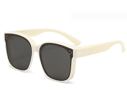 Sonnenschutz-Sonnenbrille zum Autofahren mit doppeltem Spiegel und Blendschutz