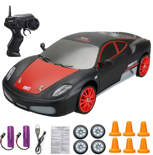 RC-Auto mit Turboantrieb und 4WD