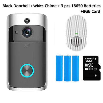 Ring Video Doorbell WI-FI – 1080p HD-Video, verbesserte Bewegungserkennung, einfache Installation (NEU 2024)