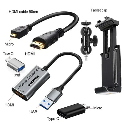 C-USB-HDMI-Adapter. Kamera-Monitor-Camcorder-HDMI-Adapter