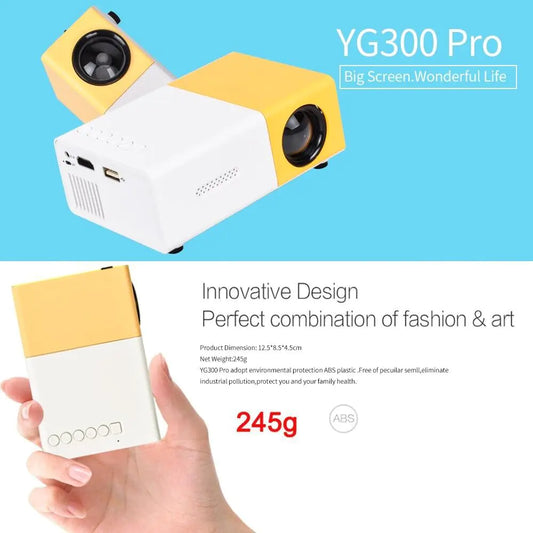 Mini-Projektor YG300 Pro
