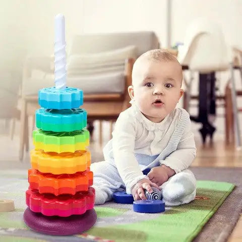 Rotierender Regenbogenturm