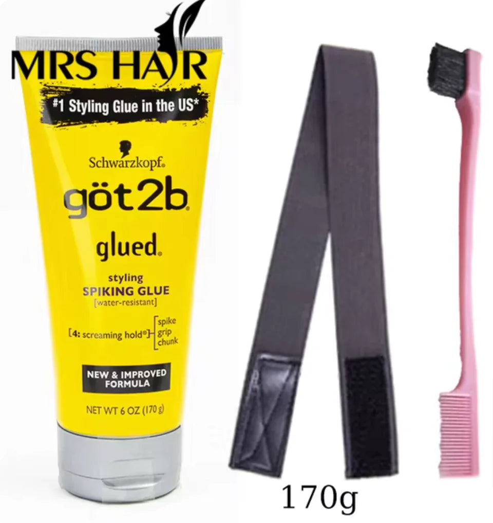 Got2b wasserfestes Haar-Styling-Gel – individueller Halt, 150 ml – perfekt für Make-up, Bühne und Salongebrauch