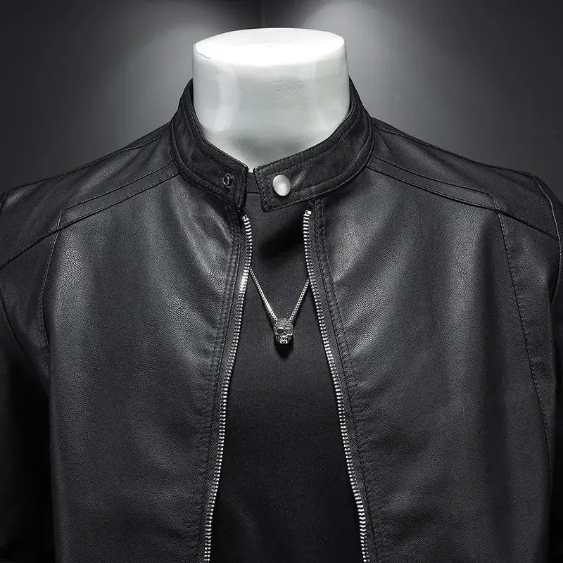 Herbst Lederjacke